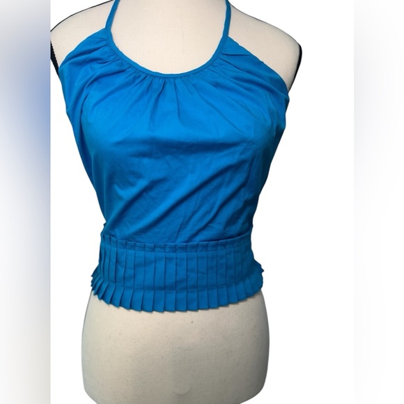 RAMY BROOK New York Women’s size Medium Charlie Halter Top in Color Lake new - Picture 6 of 14